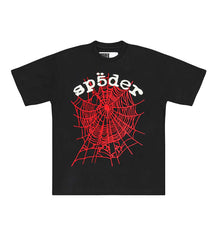 Sp5der OG Logo V2 HW Tee Black