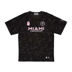 BAPE x Inter Miami CF Camo Tee Black