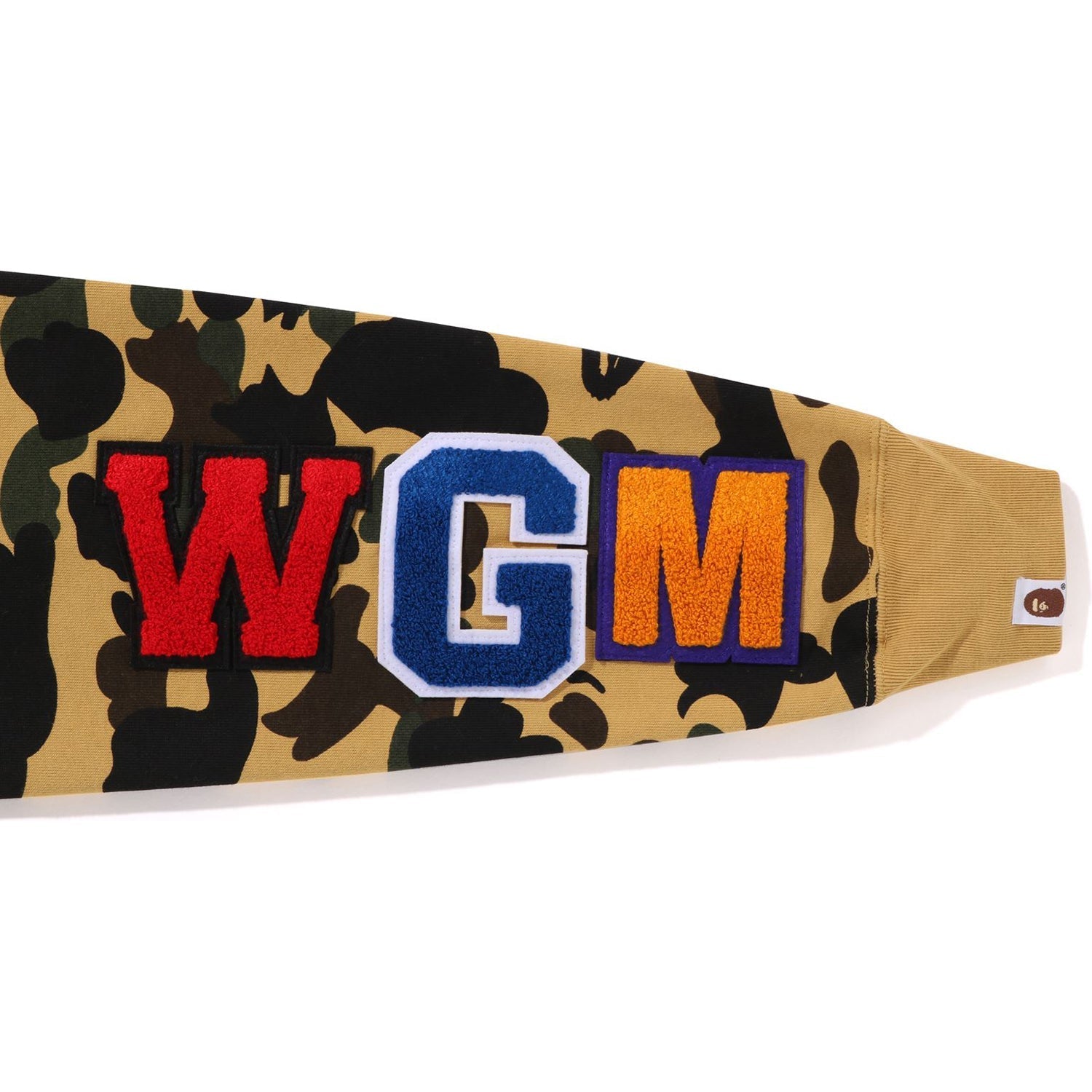BAPE MENS 1ST CAMO SHARK CREWNECK SWEATSHIRT