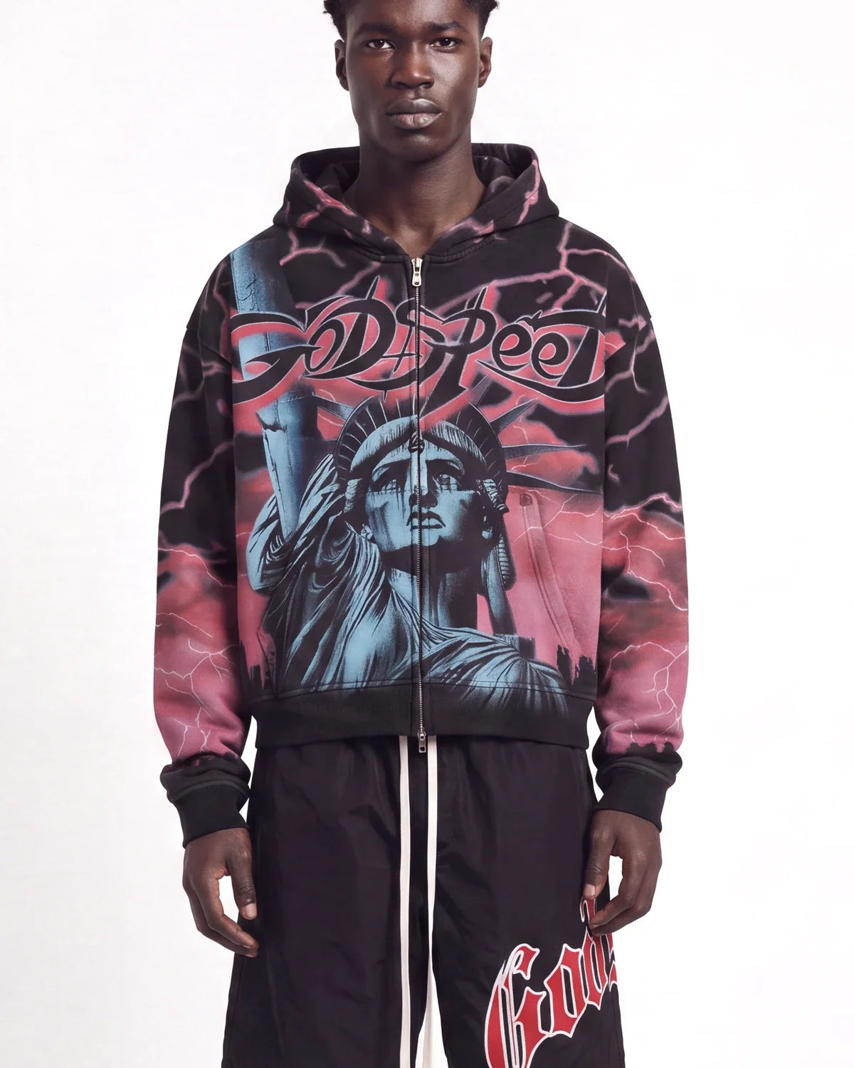 Godspeed Voltage Zip Hoodie Red