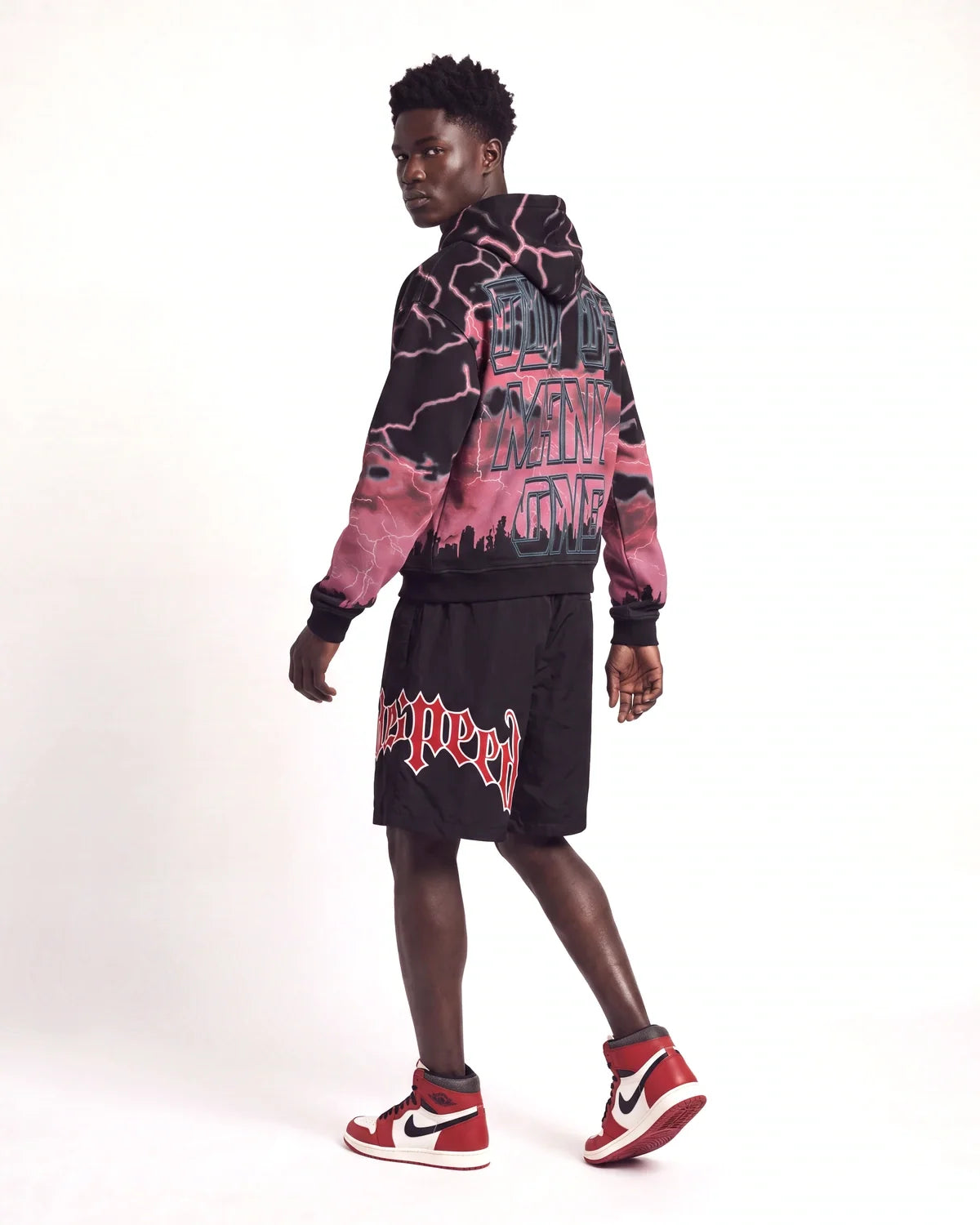 Godspeed OG Logo Nylon Shorts Bred