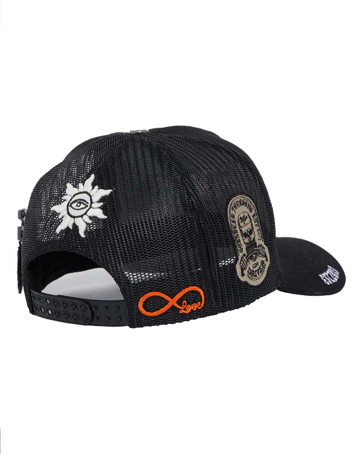 Godspeed Forever Trucker Hat Black/White