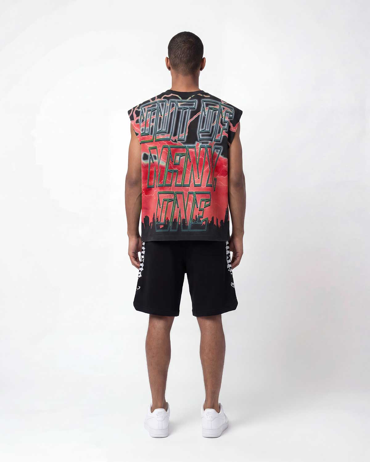 Godspeed Voltage Sleeveless Tee Black/Red