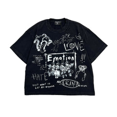 Black “Chaos” Tee