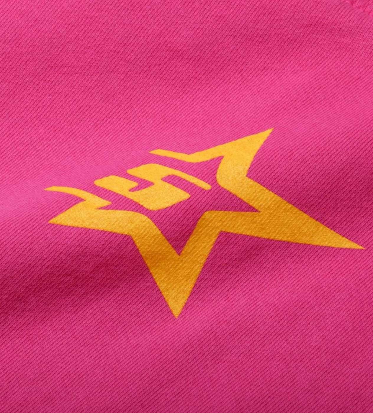Sp5der P*nk Web Hoodie Pink