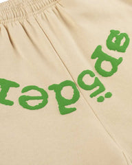 Sp5der OG Web V2 Sweatpants Cream