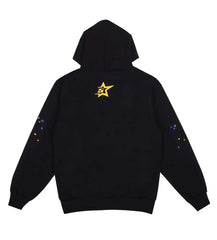Sp5der P*nk Hoodie Black