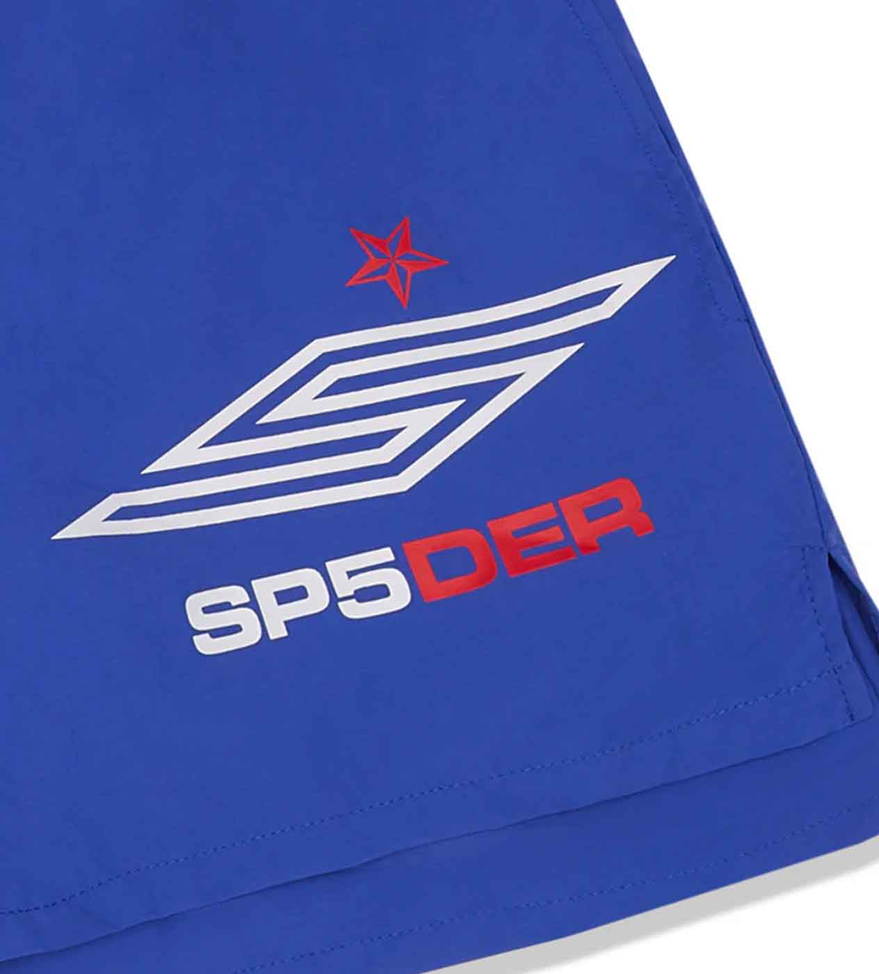 Sp5der Pro Double Layer Shorts Blue